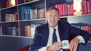 Howard Schultz, el fundador de Starbucks