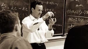 Richard Feynman, ganador del Premio Nobel de Física