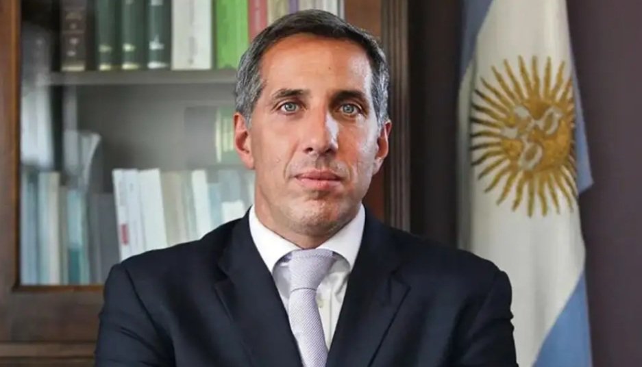Diego Luciani durante una audiencia en el Tribunal Oral Federal N.º 2 en Buenos Aires.