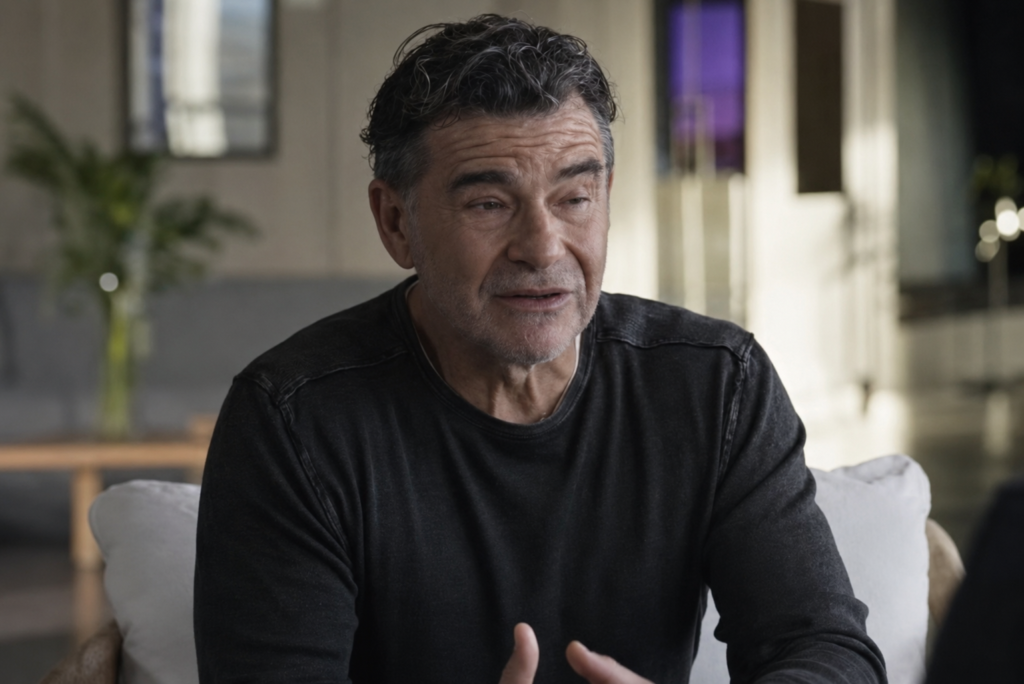Miguel Galuccio, fundador de Vista Energy, durante una presentación de la compañía